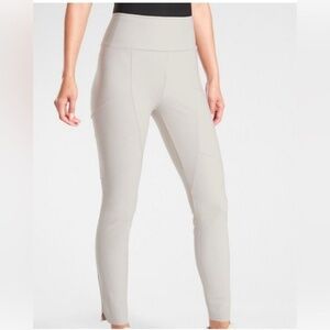 Athleta Womens Stellar City‎ Tight - Beige - Size 16
